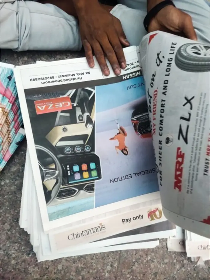 BTL activation advertising campaign by Adelite Media in India