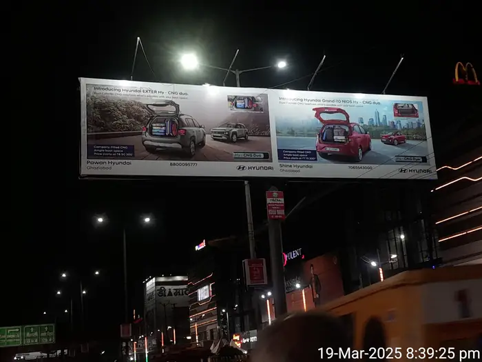 Hoarding / billboard advertising campaign by Adelite Media in India