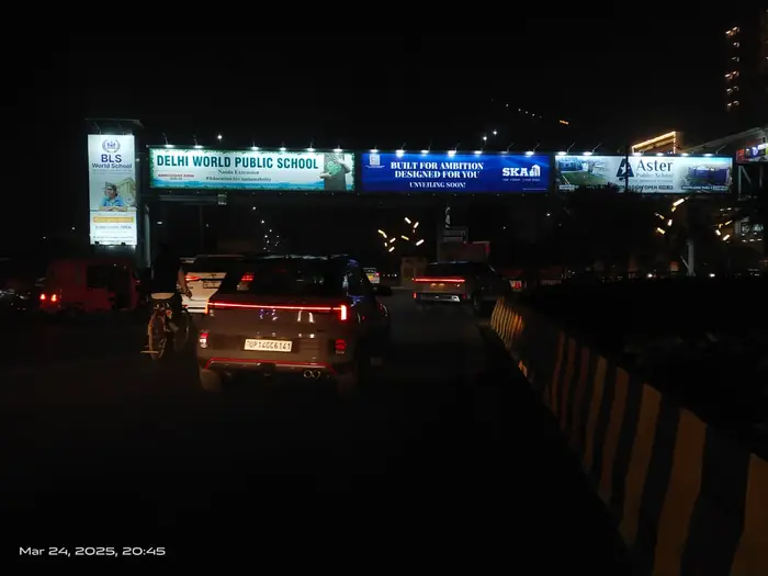 Hoarding / billboard advertising campaign by Adelite Media in India